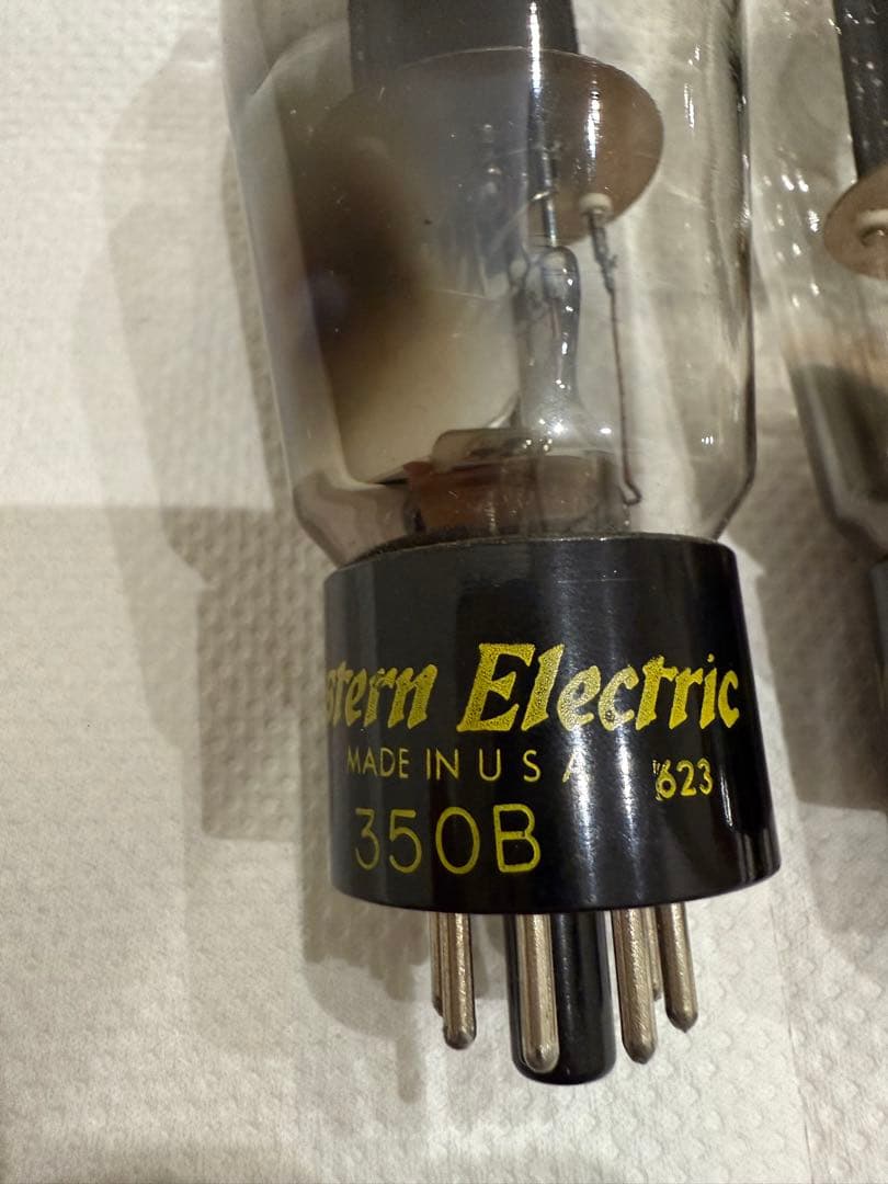 Western Electric 350B 真空管 2本セット