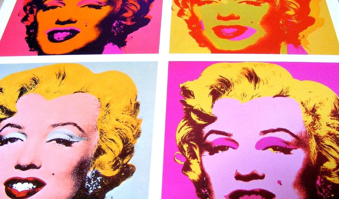 ウォーホル 4 Marilyn (1964,1967) ドイツ製ポスター - メルカリ