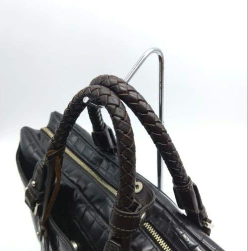 kiefer neu ブリーフケース クロコダイル型押し エンボス 男女兼用