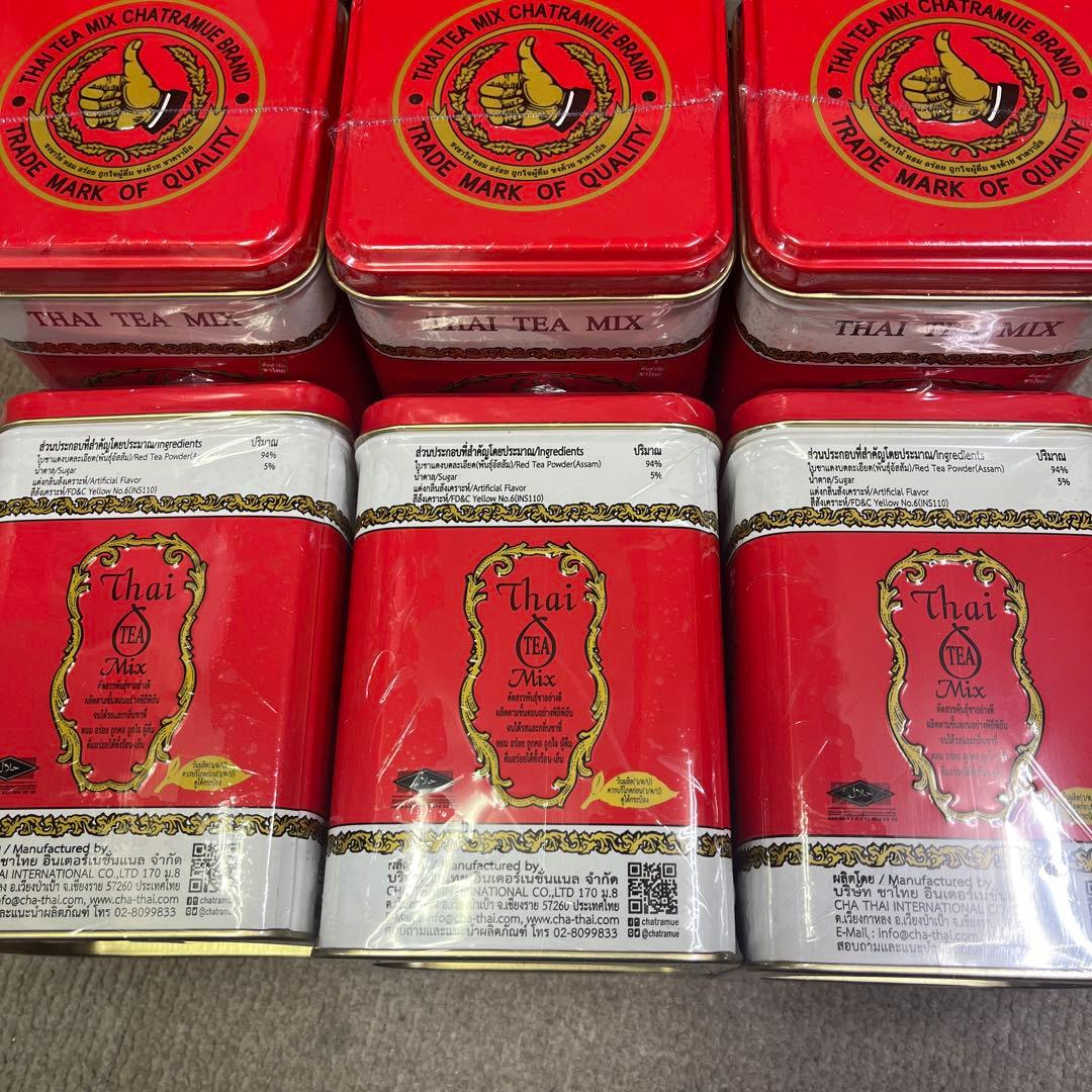 新品未開封 タイティー ×9缶 THAI TEA MIX ChaTraMue - メルカリ