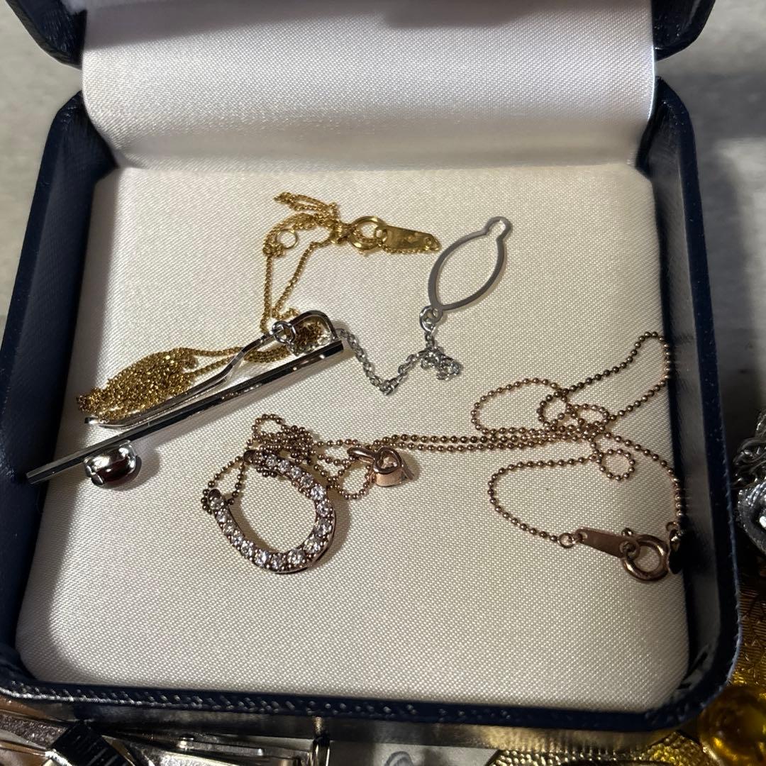 遺品整理 K18 SILVER 925 刻印 アクセサリー まとめ売り