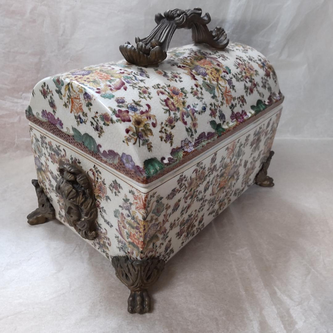 シノワズリ ボックス オリエンタル インテリア アンティークモダン