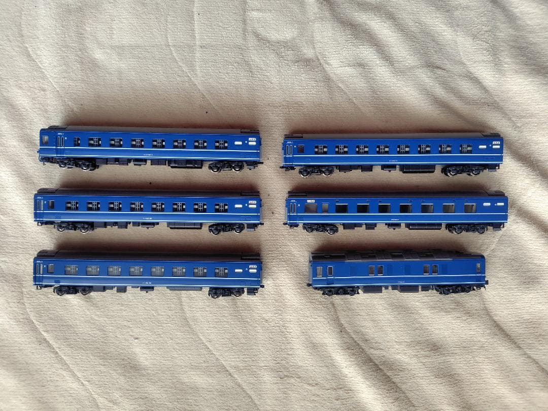 KATO 10-811 24系寝台特急「ゆうづる」基本6両セット