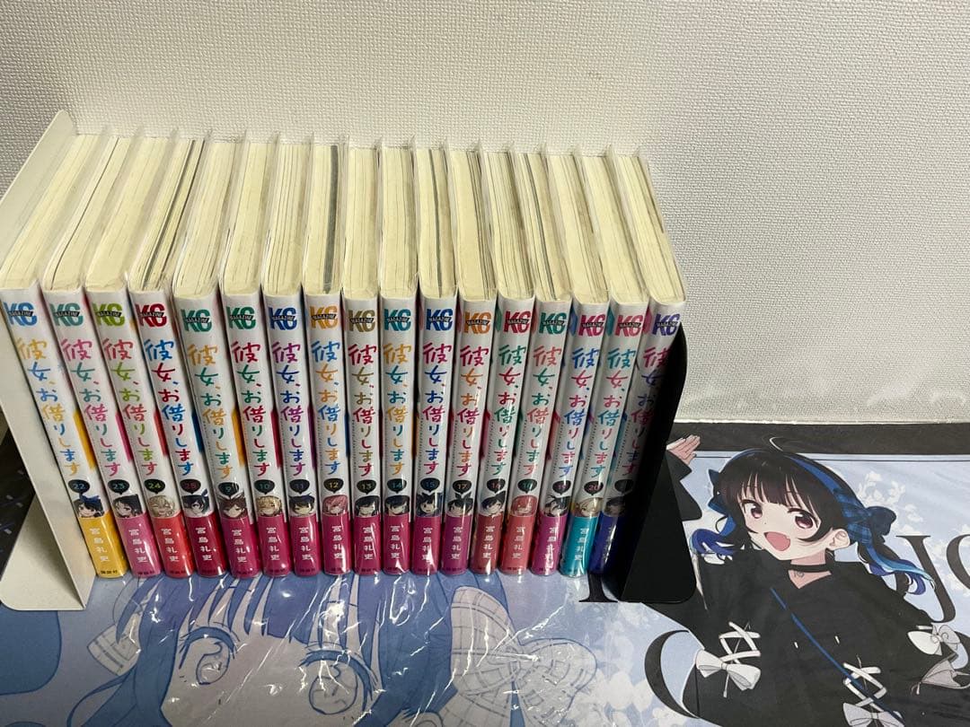 彼女、お借りします かのかり 全巻セット 帯付き＋アニメ設定資料集＋アンソロジー