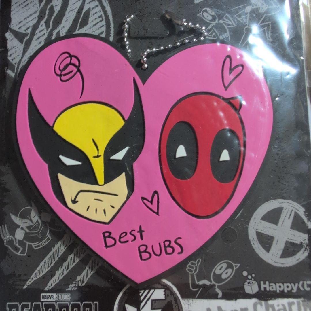 Happyくじ デッドプール＆ウルヴァリン F賞 ラバーチャーム - メルカリ