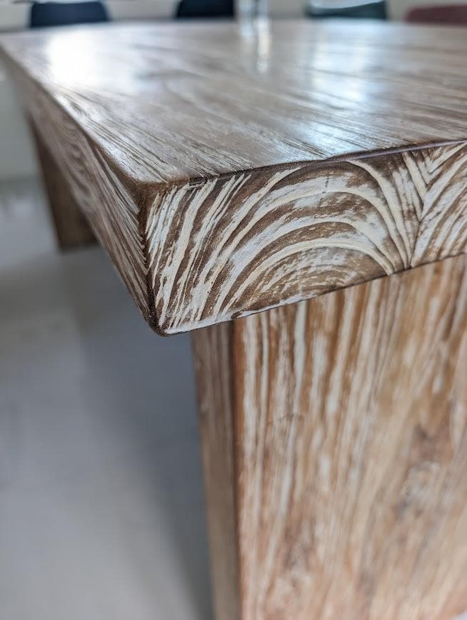 【フルーチェさま専用】KAJA オールドチーク ダイニングテーブル(W180)