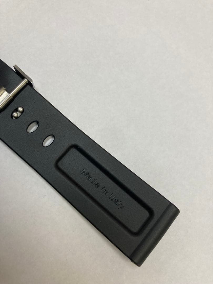 スピーク　パネライ ラバーベルト Dバックル 純正 PANERAI