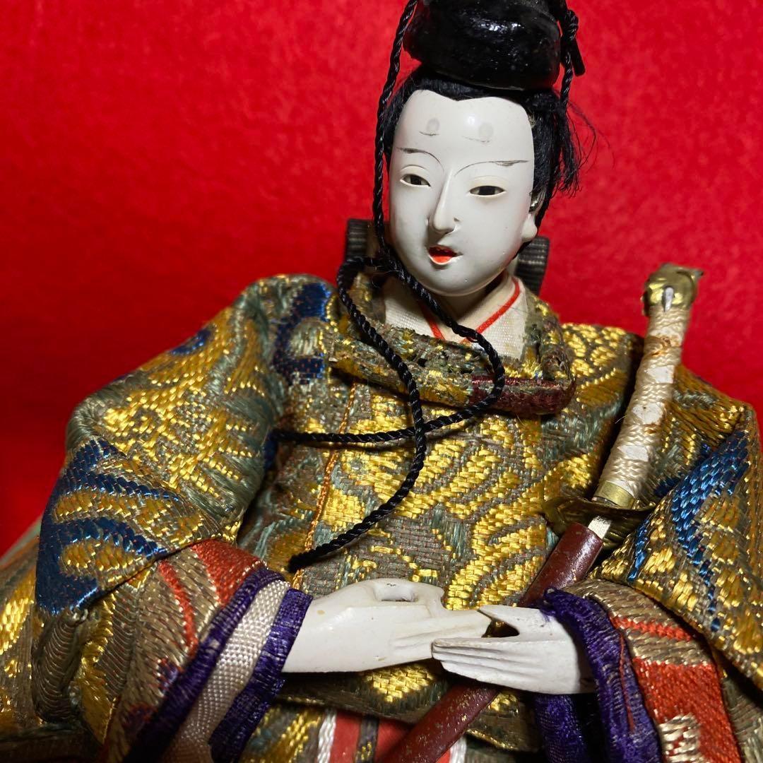 雛祭り　古い雛人形　１５体　お道具も　小さな　芥子雛　明治　大正戦前