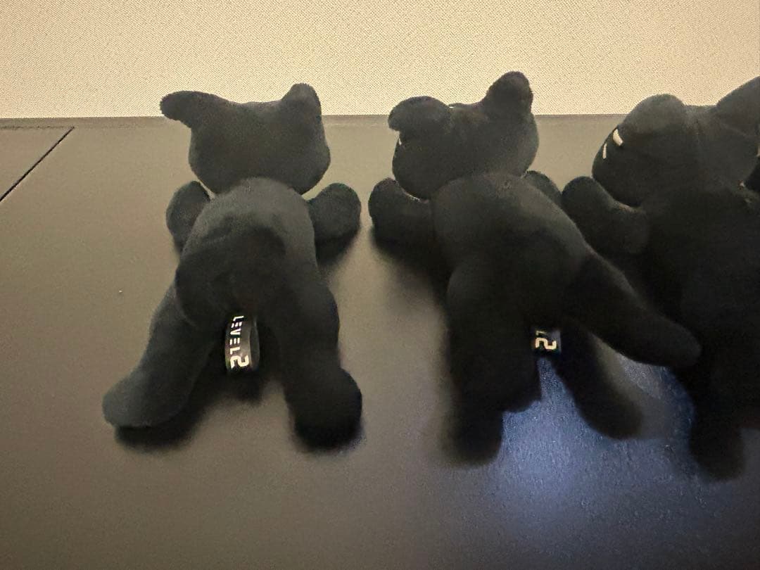 キヨ猫ぬいぐるみ9点セット（寝そべり7、おすわり2）