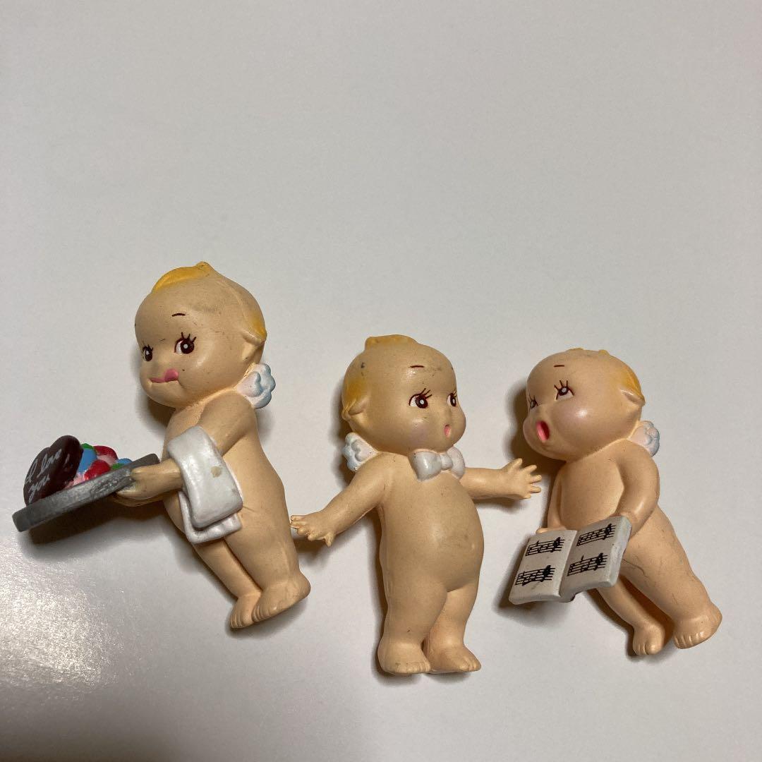 ローズオニールキューピーのフィギュア3体セット 希少☆ローズオニール