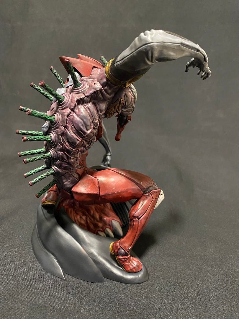 海洋堂，エバンゲリオン2号機獣化ビースト製作塗装完成品