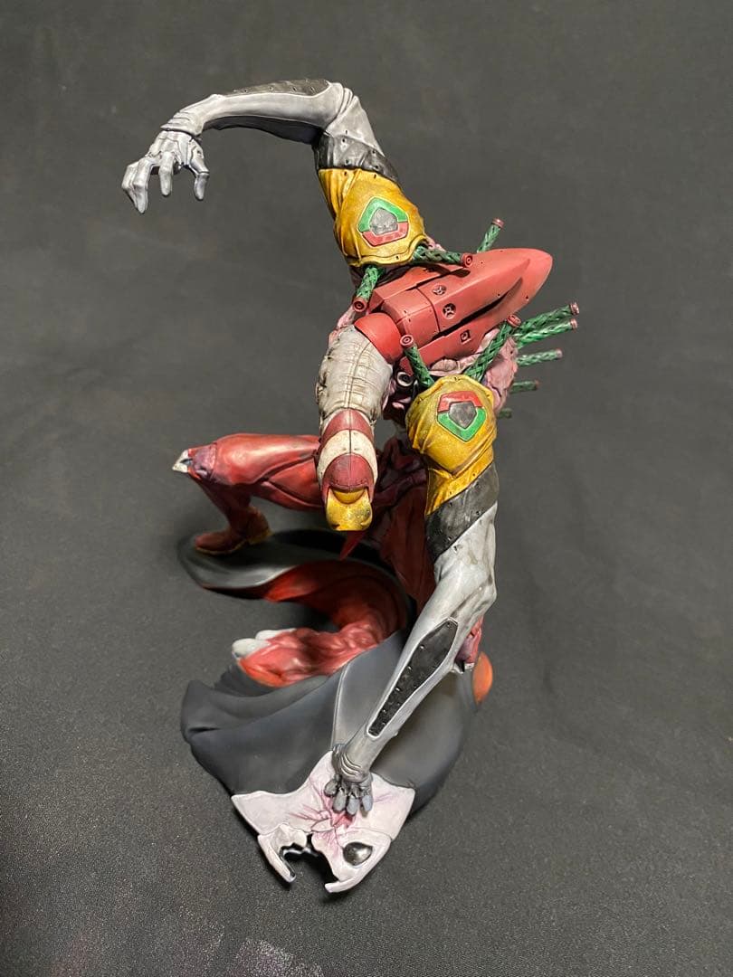 海洋堂，エバンゲリオン2号機獣化ビースト製作塗装完成品