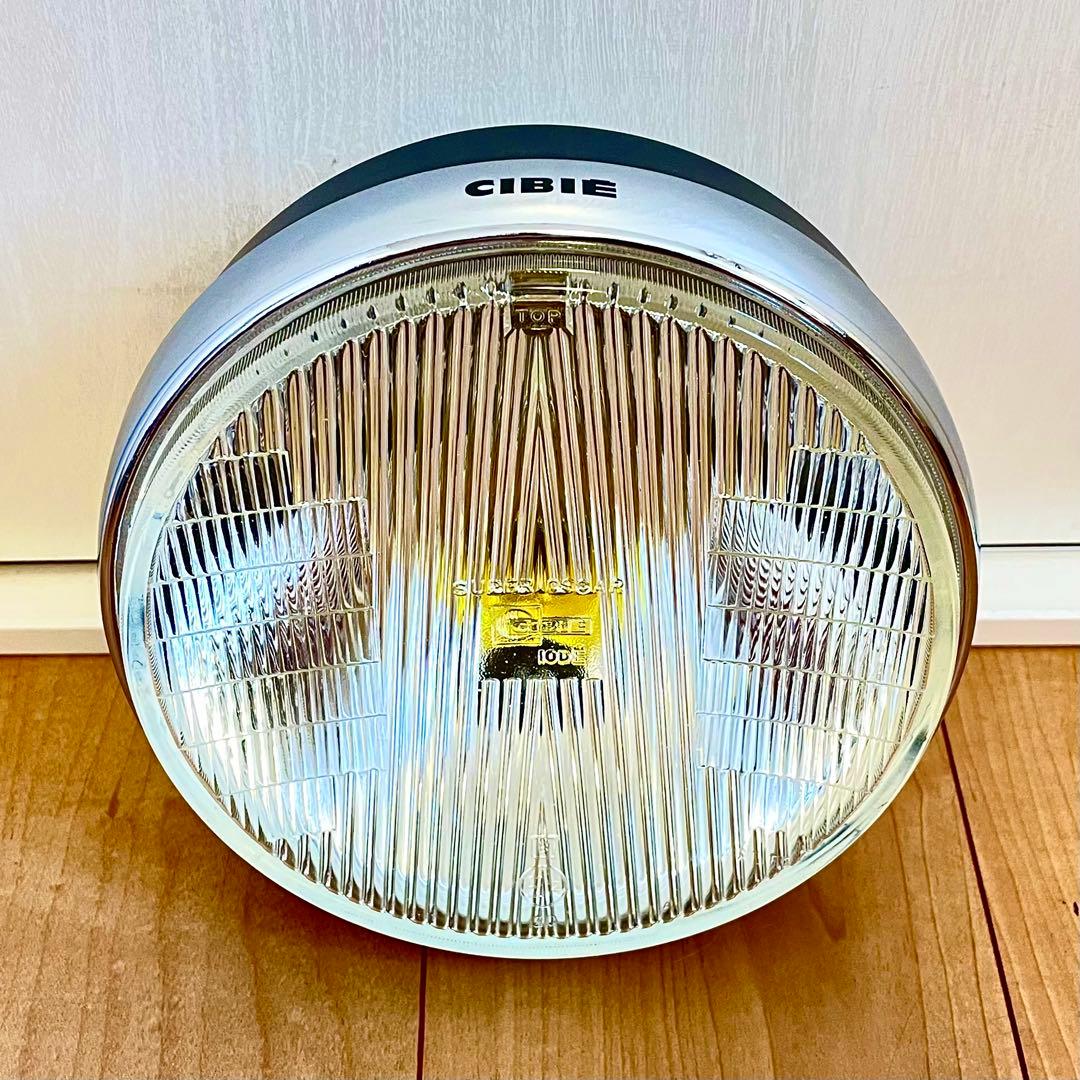 当時物 シビエ 凹み ヘッドライト CIBIE 極美品 当時物 シビエ 凹み ヘッドライト CIBIE 極美品