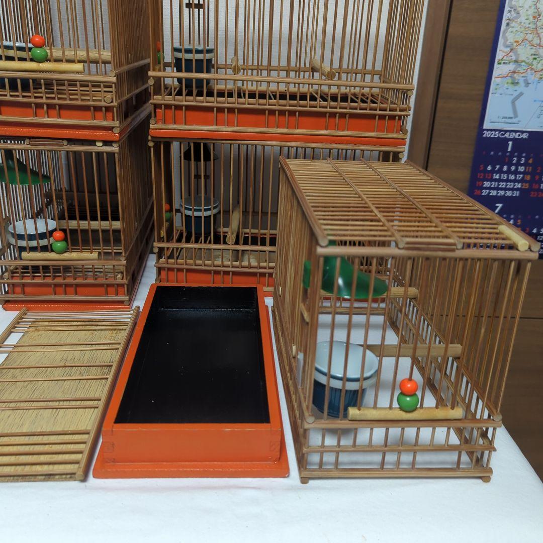 みか様専用。めじろ籠 5セット