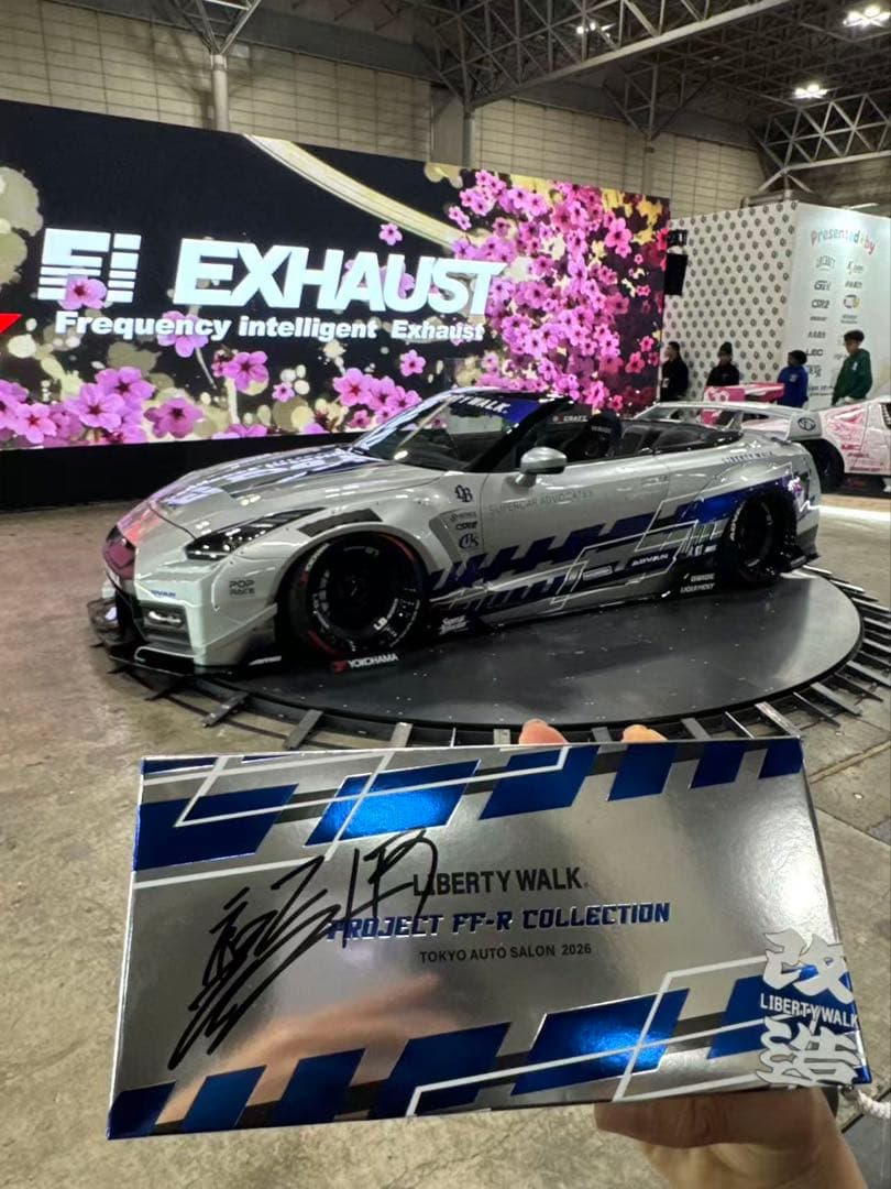 MINI GT リバティウォーク東京オートサロン2026 限定 未開封サイン入り