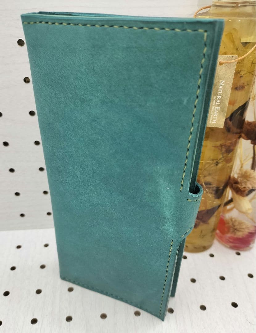 【ソ-ラ】キャッチャー 本革 長財布 ハンドメイド