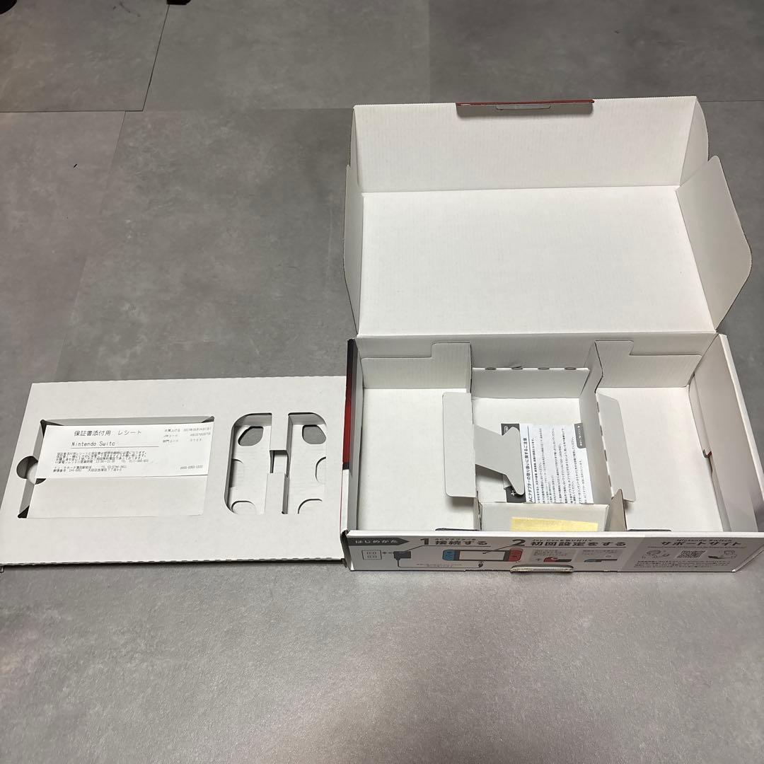 Nintendo Switch 赤/青 スティック新品交換済み