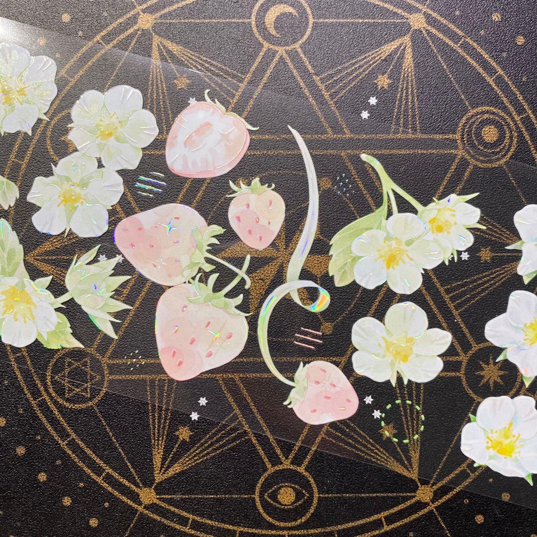 9152】海外 マスキングテープ 中古巻 貝殻光ハス 波紋水紋 装飾系残量