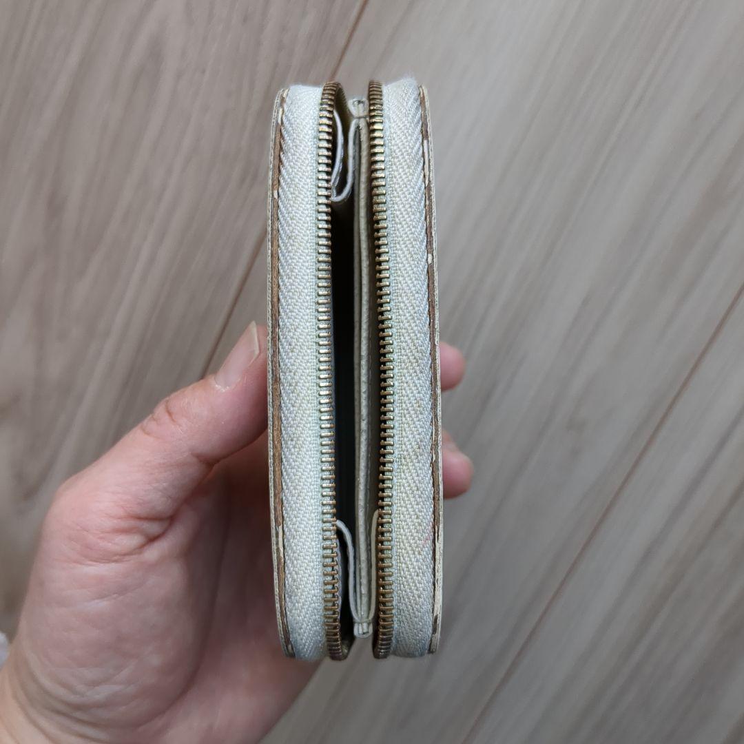 b*3様 ルイヴィトン ダミエ アズール ジッピー パース コンパクトウォ