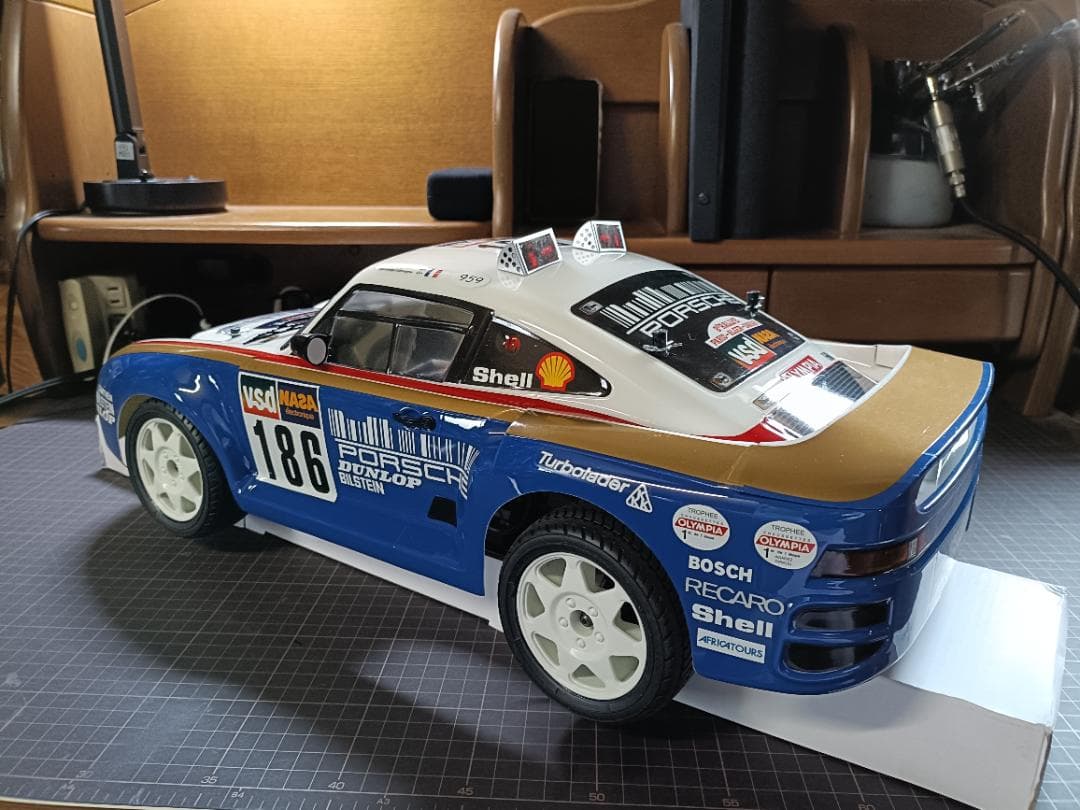 ポルシェ959 電動RCカー 1/8 4WD M48S