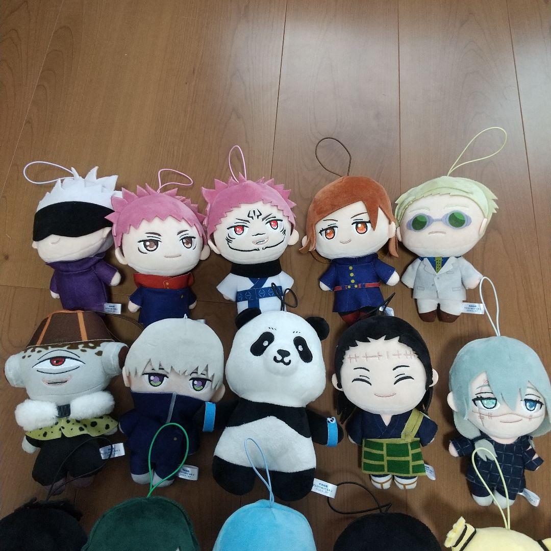 呪術廻戦 マスコットぬいぐるみ ラウンドワン まとめ売り