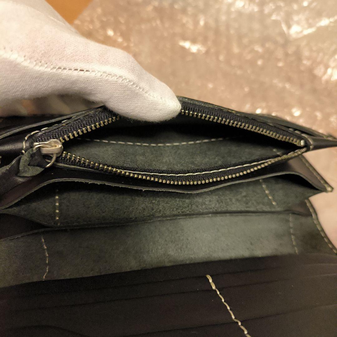 極美品　花山　デグナー　レザーウォレット長財布　京桜