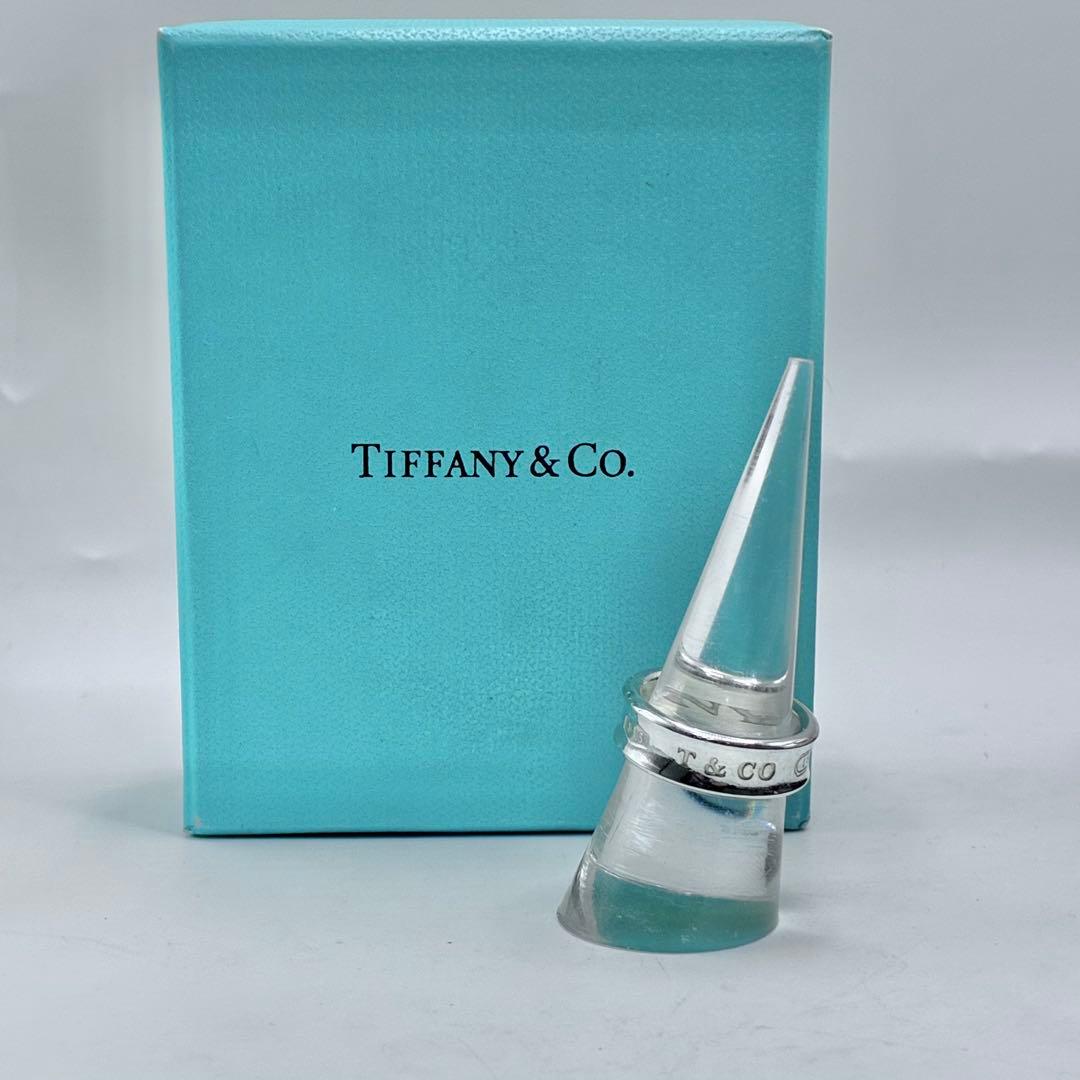 【極美品】ティファニー　13号　ナロー　リング　1837　シルバー