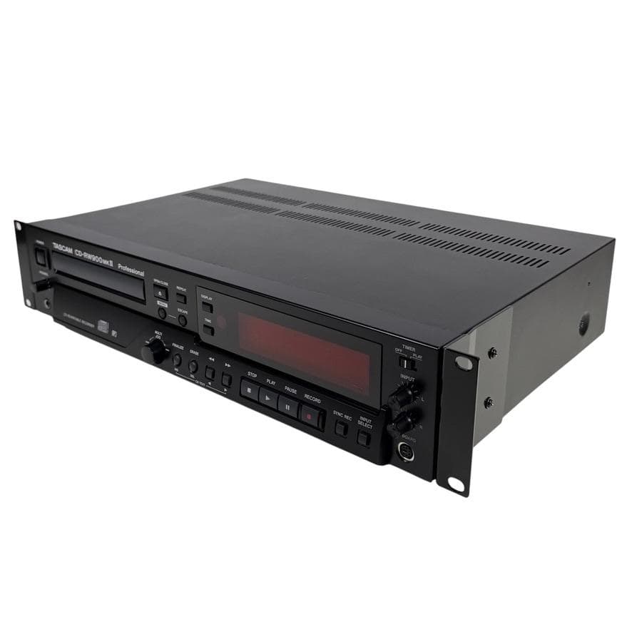 ◆CD録音履歴3時間◆TASCAM CDレコーダー CD-RW900MK2