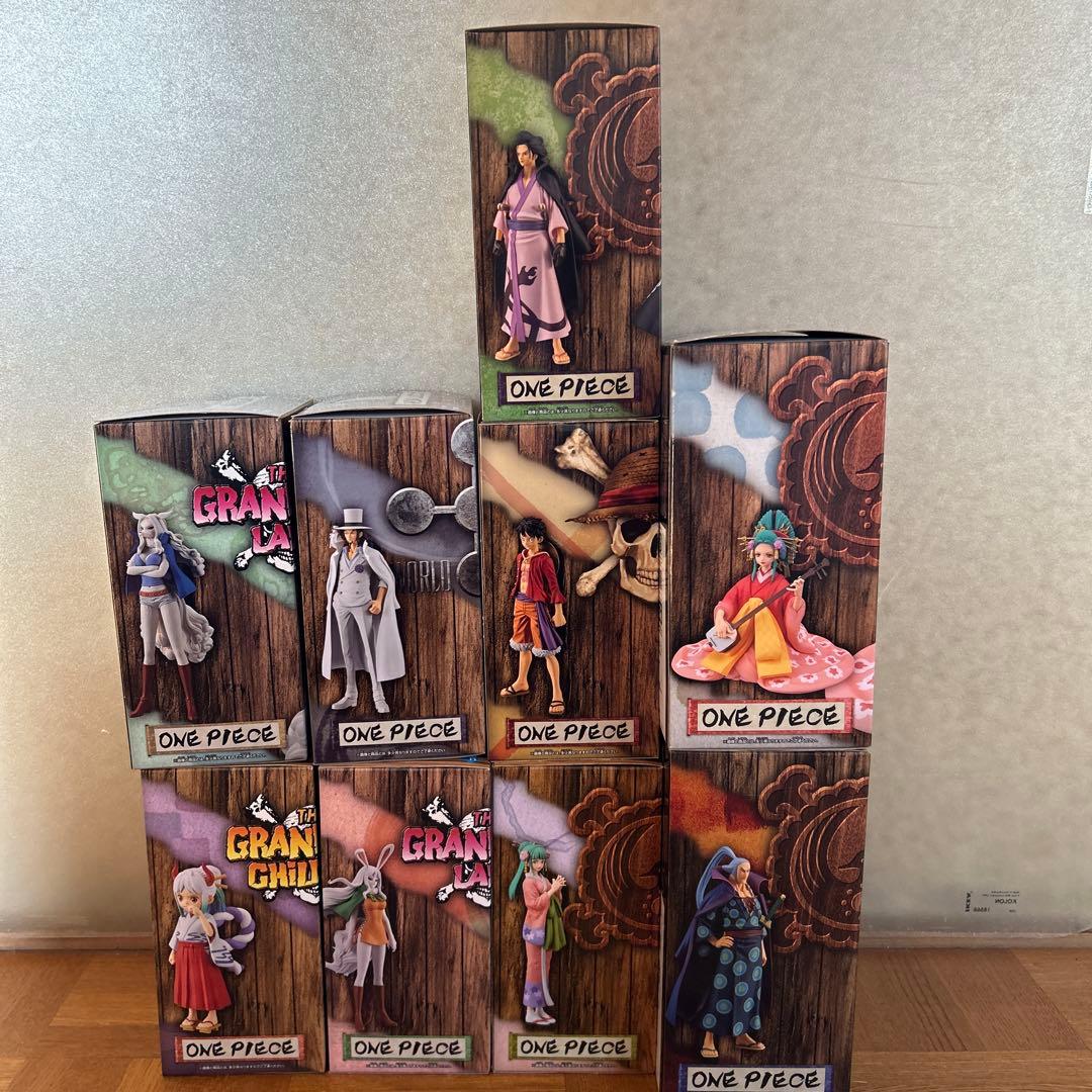 ワンピース DXF THE GRANDLINE ワノ国 9体セットまとめ売り