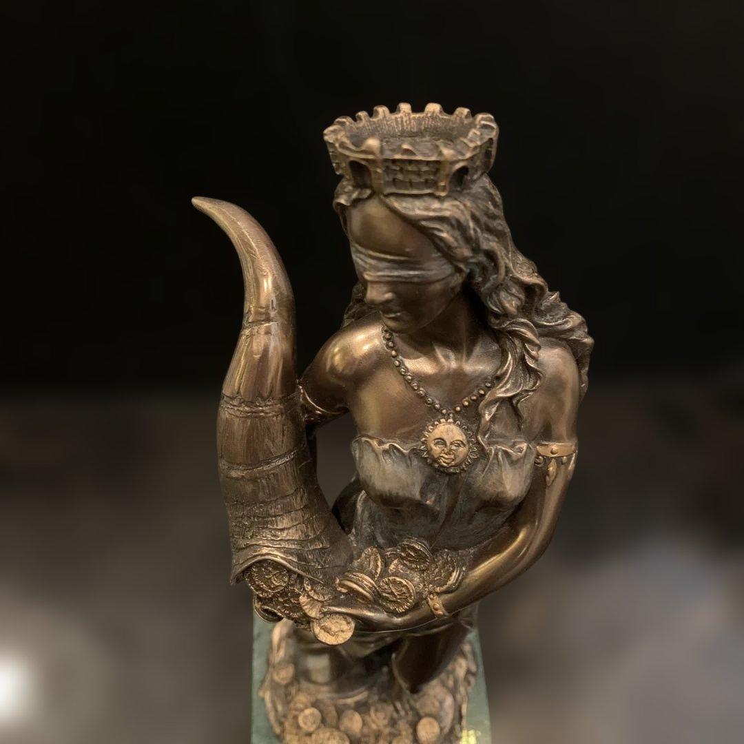 幸運の女神 ブロンズ製女性像 IM-15 - メルカリ