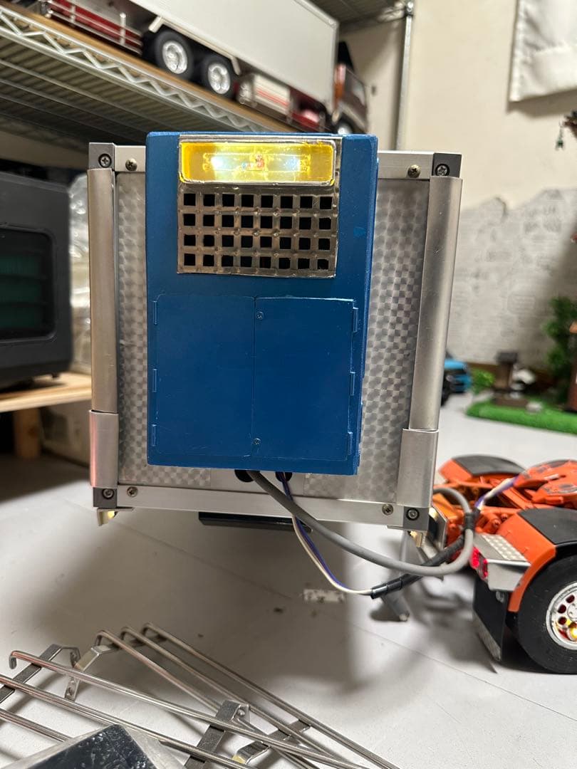 1/14 タミヤ ドルフィン　トレーラー　デコトラ　フロントマーカーリレーあり