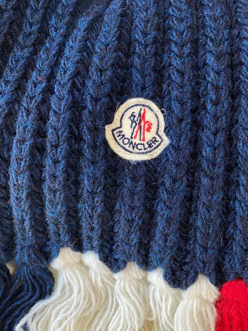 モンクレール キッズ ニットマフラー