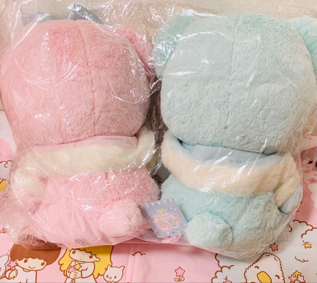 リトルツインスターズ キキララ パフポフ BIGケープぬいぐるみ