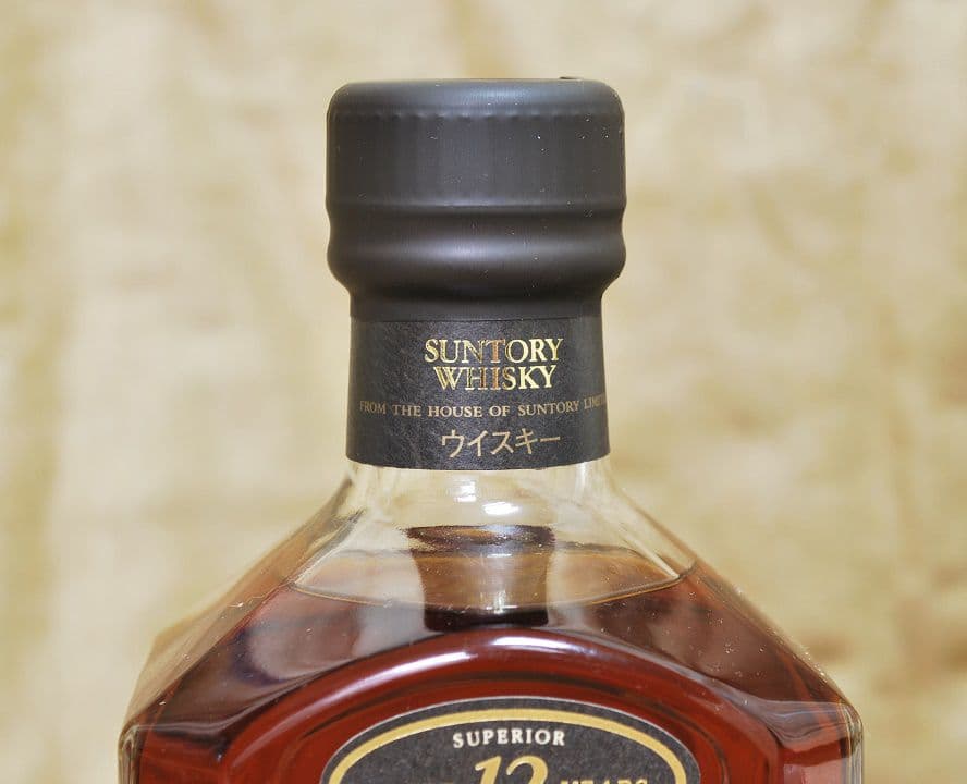 未開封 サントリー クレスト 12年 黒キャップ CREST 古酒終売