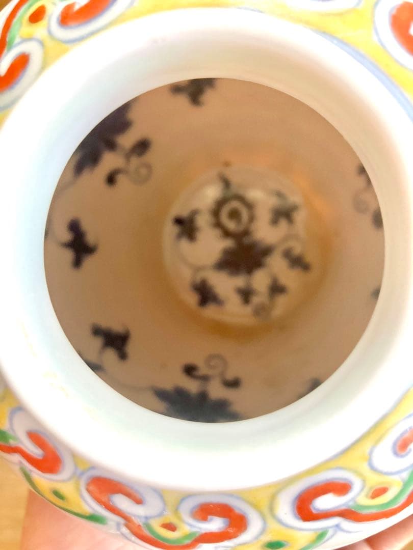 特別出品 明代官窯名逸品 大明成化年製青花款 色絵蓮花