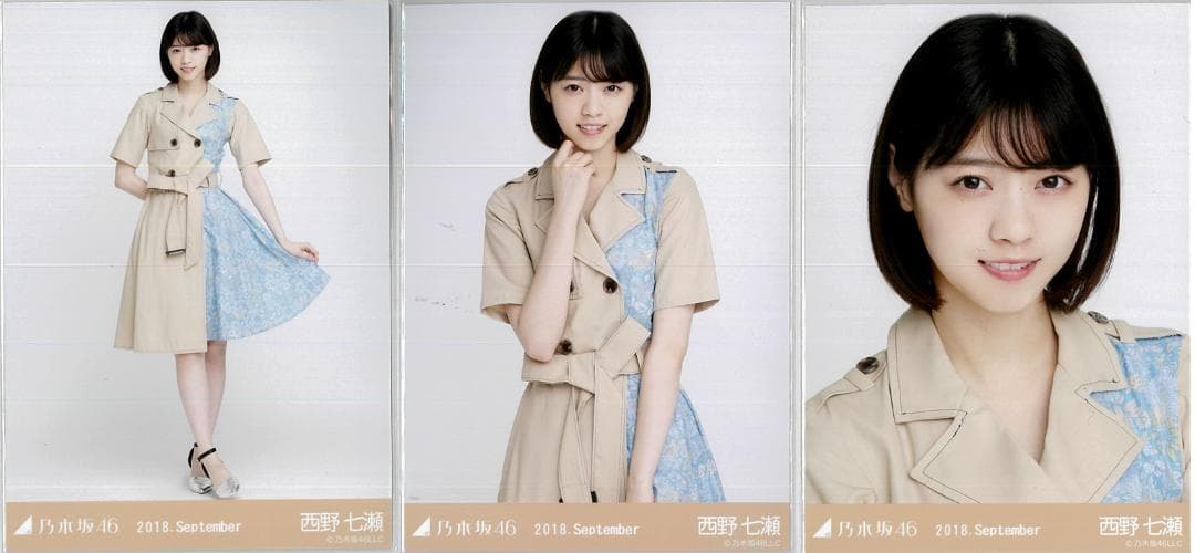 乃木坂46 西野七瀬 生写真 なーちゃん 七瀬 コンプ 西野七瀬 卒業 生