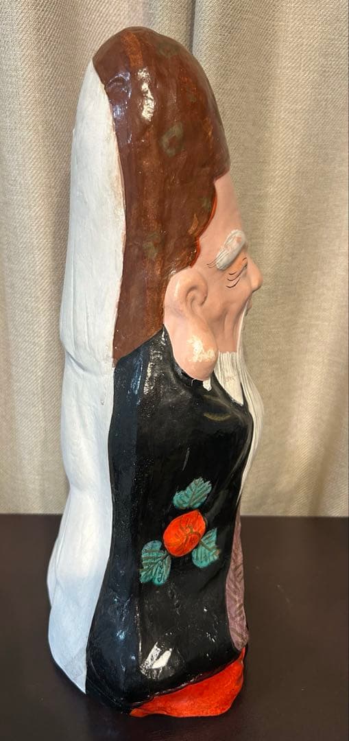 長野県 中野雛人形 中野人形 中野土びな 寿老人 立ケ花人形 西原邦男