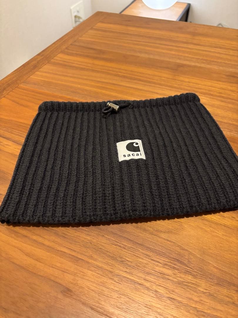 sacai Carhartt WIP Wool Knit Neck Warmer - メルカリ