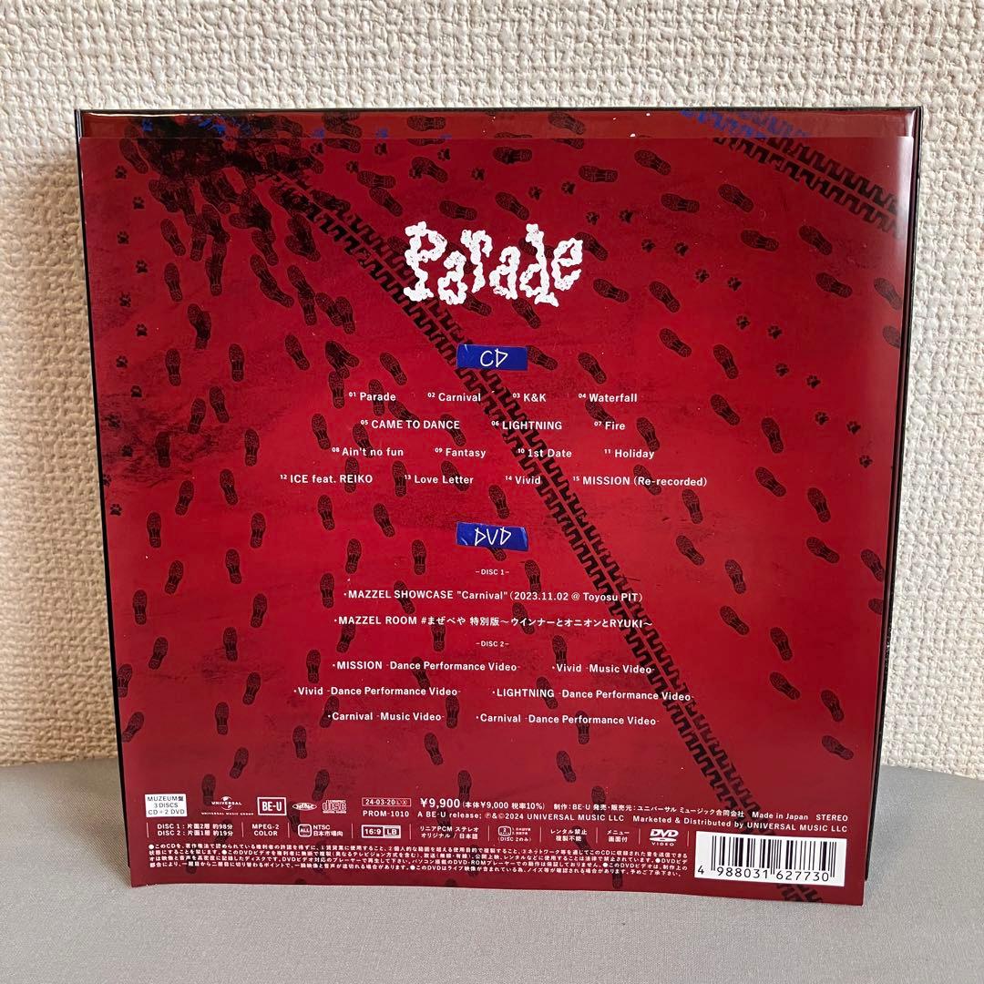 MAZZEL Parade MUZEUM盤 DVD ファンクラブ限定品 FC - メルカリ