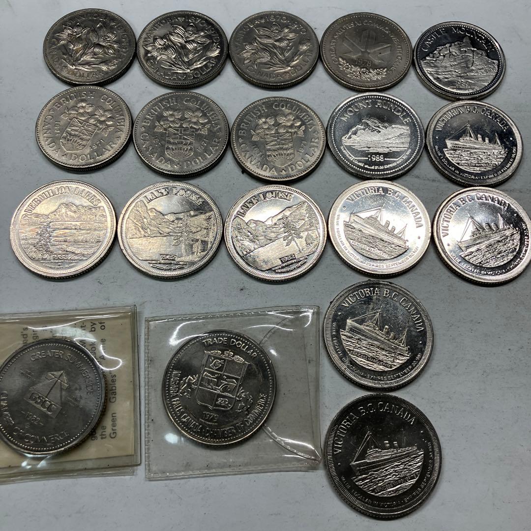 カナダ 1ドル 記念硬貨 コイン 古銭 まとめ売り - メルカリ