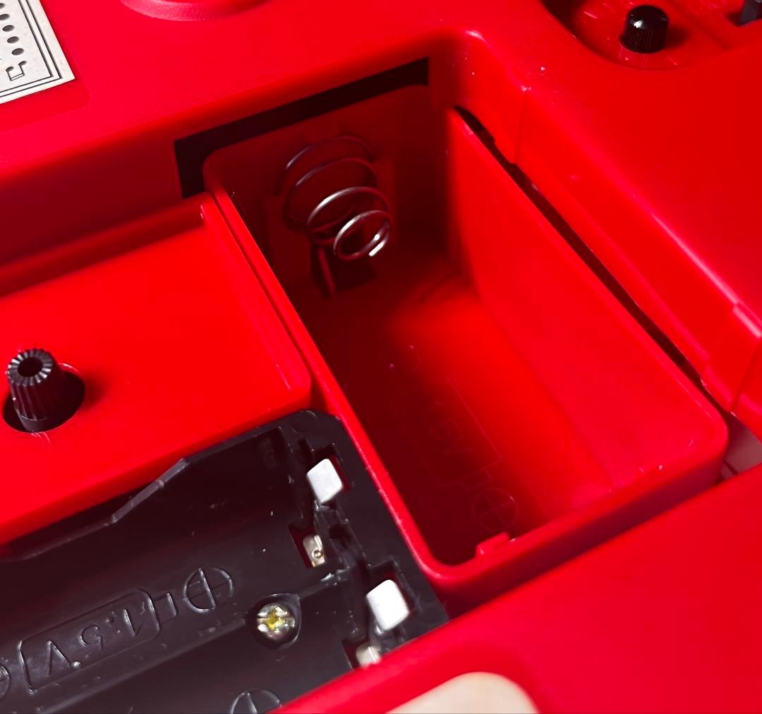 【ジャンク品】ハローキティー　汽車　掛け時計