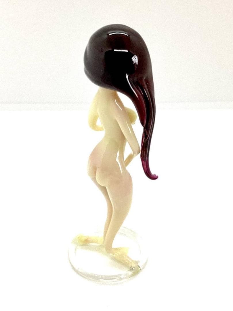 ★FRAGILE,GLASS,FIGURES ガラス製 人形 女性 裸体