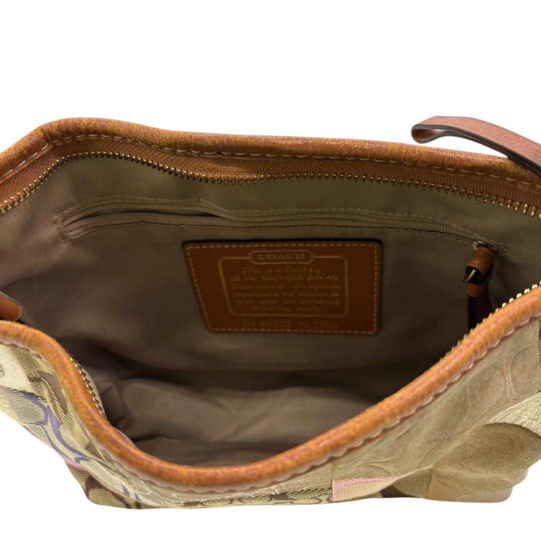 バッグ Coach Patchwork Signature shoulderbag870
