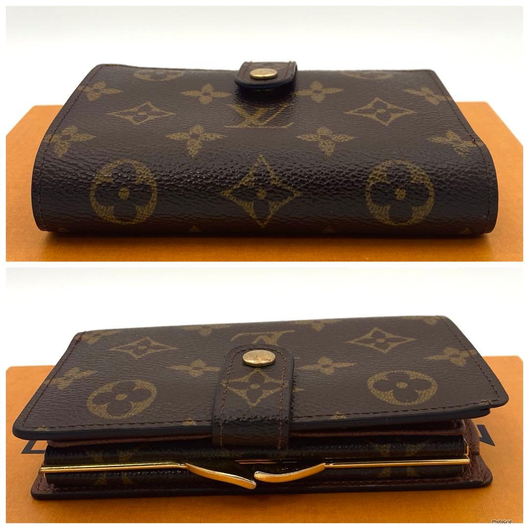 ルイヴィトン モノグラム ヴィエノワ がま口 折り財布