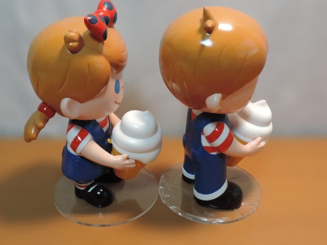 ニッセイ ニックン＆セイチャン 店頭用 ソフビ フィギュア 非売品　377K☆