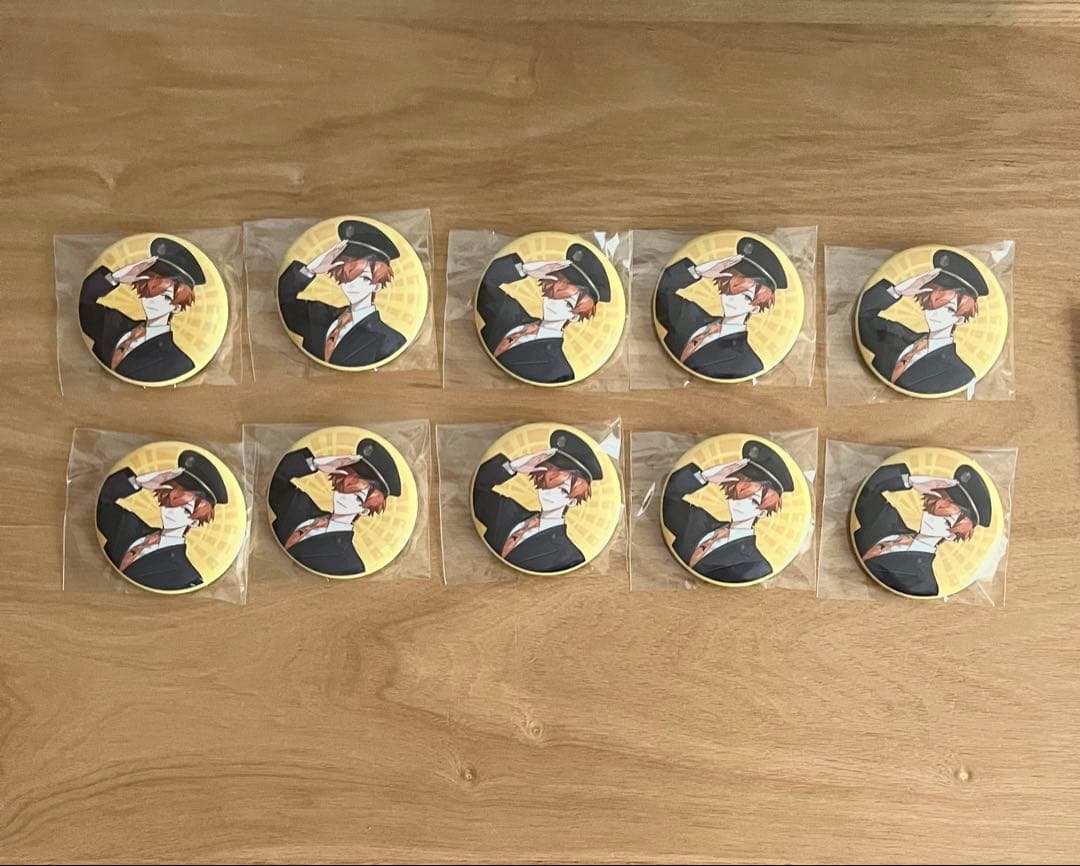 ぺいんと 缶バッジ 日常組 東海道新幹線