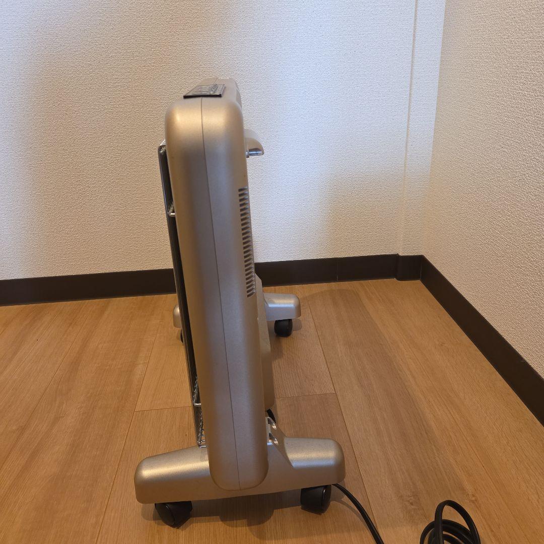 電気ヒーター ポータブル シルバー