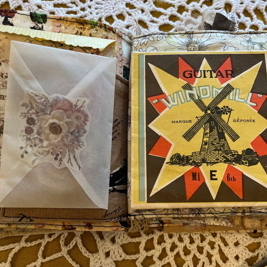 ファブリックジャンクジャーナル＊ヴィンテージ調 【一名様限定】