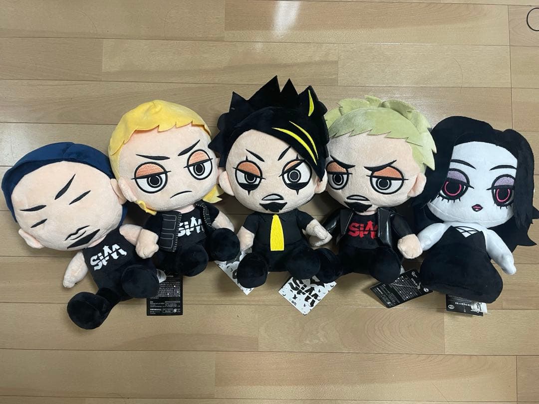 SiM ROUND1 SiM ぬいぐるみ ラウンドワン ぬいぐるみ コンプリート