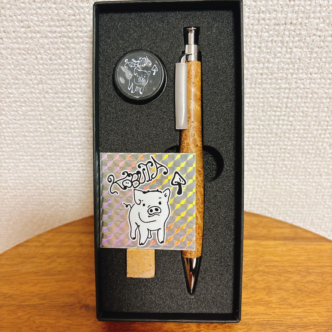 こぶた工房 マーブルウッド マイクロバール 極上杢】50本限定金具